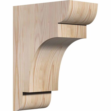 Ekena Millwork New Brighton Smooth Corbel, Douglas Fir, 5 1/2"W x 10"D x 14"H COR06X10X14NEB00SDF